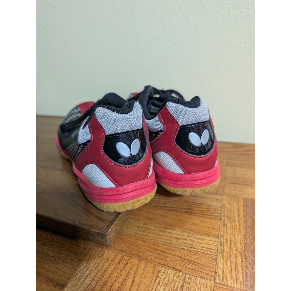 Butterfly Lezoline GIGU Table Tennis Shoes Unisex Shoe Black Red Size US 10.5 Jp - Picture 6 of 8